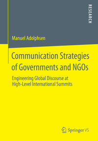 Vorderes Coverbild Communication Strategies of Governments and NGOs