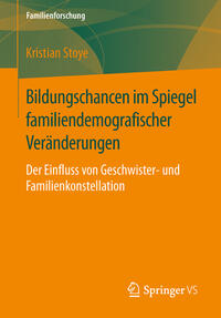 Vorderes Coverbild Bildungschancen im Spiegel familiendemografischer Veränderungen