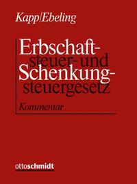 Vorderes Coverbild Erbschaftsteuer- und Schenkungsteuergesetz