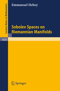 Vorderes Coverbild Sobolev Spaces on Riemannian Manifolds