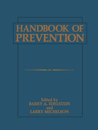 Vorderes Coverbild Handbook of Prevention