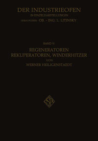 Vorderes Coverbild Regeneratoren Rekuperatoren, Winderhitzer