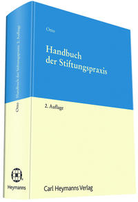 Vorderes Coverbild Handbuch der Stiftungspraxis