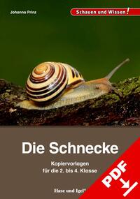 Vorderes Coverbild Die Schnecke – Kopiervorlagen für die 2. bis 4. Klasse