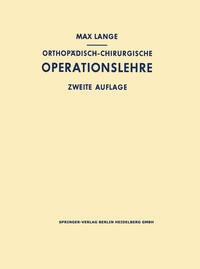 Vorderes Coverbild Orthopädisch-chirurgische Operationslehre