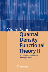 Vorderes Coverbild Quantal Density Functional Theory II