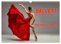Vorderes Coverbild BALLETT - ein Hauch Magie (Wandkalender 2025 DIN A3 quer), CALVENDO Monatskalender