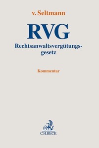 Vorderes Coverbild Rechtsanwaltsvergütungsgesetz