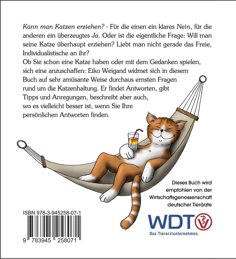 Rückseitencover Kann man Katzen erziehen?
