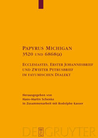 Vorderes Coverbild Papyrus Michigan 3520 und 6868(a)