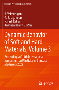 Vorderes Coverbild Dynamic Behavior of Soft and Hard Materials, Volume 3