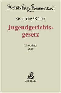 Vorderes Coverbild Jugendgerichtsgesetz. JGG