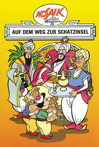 Vorderes Coverbild Mosaik von Hannes Hegen: Auf dem Weg zur Schatzinsel, Bd. 8