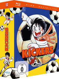 Vorderes Coverbild Kickers - Gesamtausgabe Episode 01-26 + OVA - Blu-ray Box (4 Blu-rays)