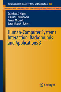 Vorderes Coverbild Human-Computer Systems Interaction: Backgrounds and Applications 3