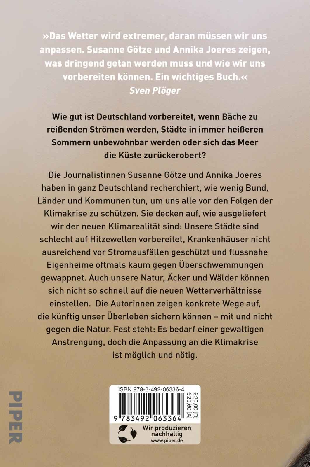 Rückseitencover Klima außer Kontrolle