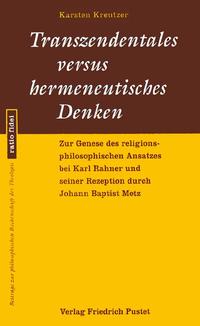 Vorderes Coverbild Transzendentales versus hermeneutisches Denken