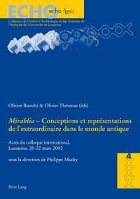 Vorderes Coverbild «Mirabilia» – Conceptions et représentations de l’extraordinaire dans le monde antique
