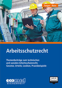 Vorderes Coverbild Arbeitsschutzrecht