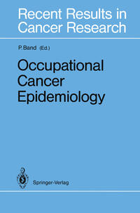 Vorderes Coverbild Occupational Cancer Epidemiology