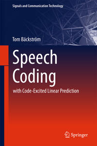 Vorderes Coverbild Speech Coding