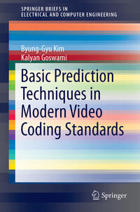 Vorderes Coverbild Basic Prediction Techniques in Modern Video Coding Standards