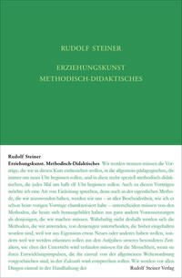 Vorderes Coverbild Erziehungskunst. Methodisch-Didaktisches