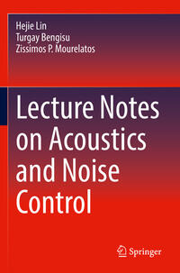 Vorderes Coverbild Lecture Notes on Acoustics and Noise Control
