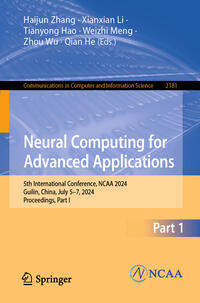 Vorderes Coverbild Neural Computing for Advanced Applications