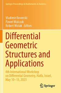 Vorderes Coverbild Differential Geometric Structures and Applications