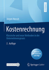 Vorderes Coverbild Kostenrechnung
