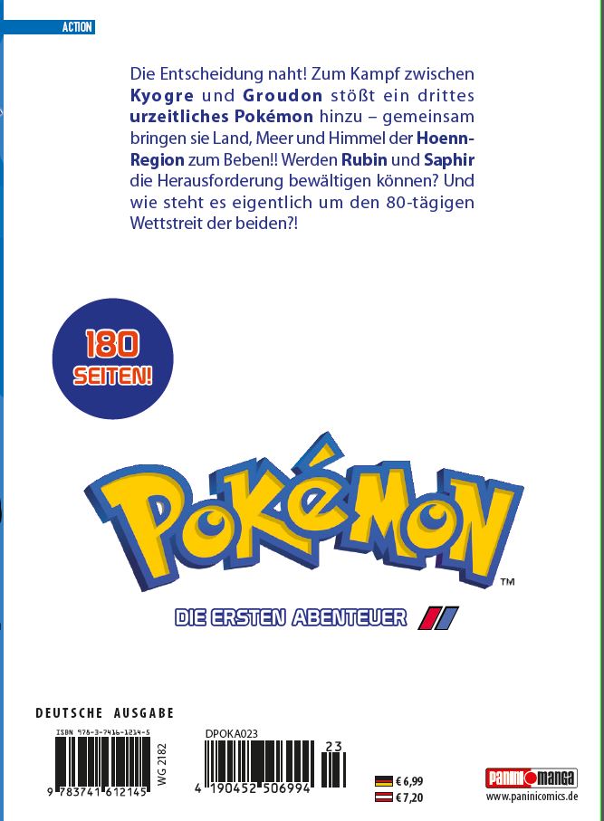 Rückseitencover Pokémon - Die ersten Abenteuer 23
