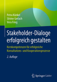 Vorderes Coverbild Stakeholder-Dialoge erfolgreich gestalten
