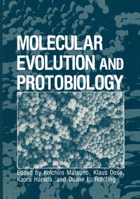 Vorderes Coverbild Molecular Evolution and Protobiology