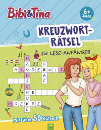 Vorderes Coverbild Bibi & Tina Kreuzworträtsel für Lese-Anfänger
