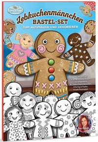 Vorderes Coverbild Lebkuchenmännchen Bastelset