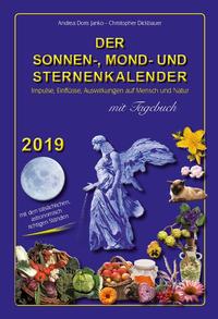 Vorderes Coverbild Der Sonnen-, Mond- und Sternenkalender 2019