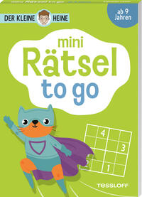 Vorderes Coverbild Der kleine Heine. Mini Rätsel to go. Ab 9 Jahren