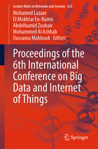 Vorderes Coverbild Proceedings of the 6th International Conference on Big Data and Internet of Things