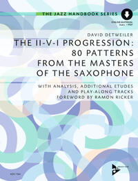 Vorderes Coverbild The II-V-I Progression: 80 Patterns from the Masters of the Saxophone
