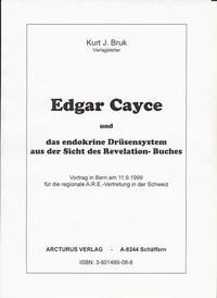 Vorderes Coverbild Edgar Cayce und das endokrine Drüsensystem aus der Sicht des "Revelation"-Buches