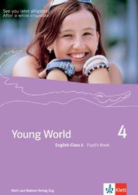 Vorderes Coverbild Young World 4. English Class 6