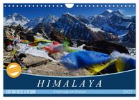 Vorderes Coverbild Himalaya (Wandkalender 2025 DIN A4 quer), CALVENDO Monatskalender