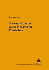 Vorderes Coverbild Verweiswörter im Deutschen und im Polnischen