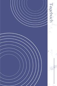Vorderes Coverbild Tagebuch Blue Circle