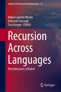 Vorderes Coverbild Recursion Across Languages