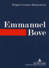 Vorderes Coverbild Emmanuel Bove