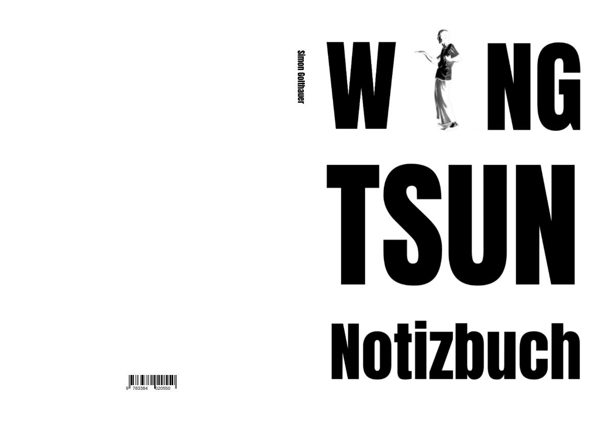 Gesamtes Coverbild Wing Tsun Notizbuch