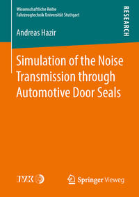 Vorderes Coverbild Simulation of the Noise Transmission through Automotive Door Seals