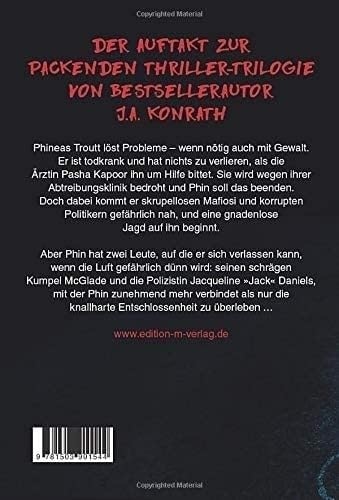 Rückseitencover Mit einem Bein im Grab